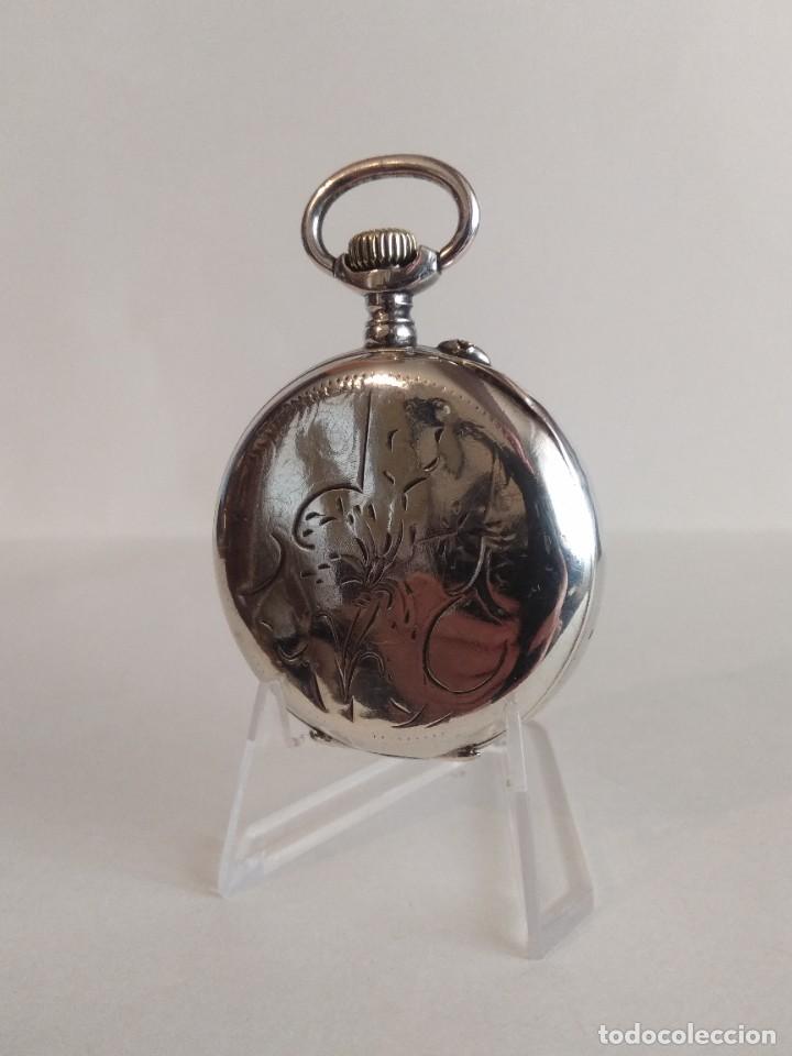 Relojes de bolsillo: Reloj de bolsillo de plata - Foto 7