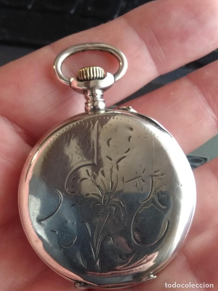 Relojes de bolsillo: Reloj de bolsillo de plata - Foto 14