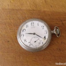 Relojes de bolsillo: ANTIGUO RELOJ BOLSILLO EN ACERO-AÑO 1920-LOTE 259-61. Lote 348919815