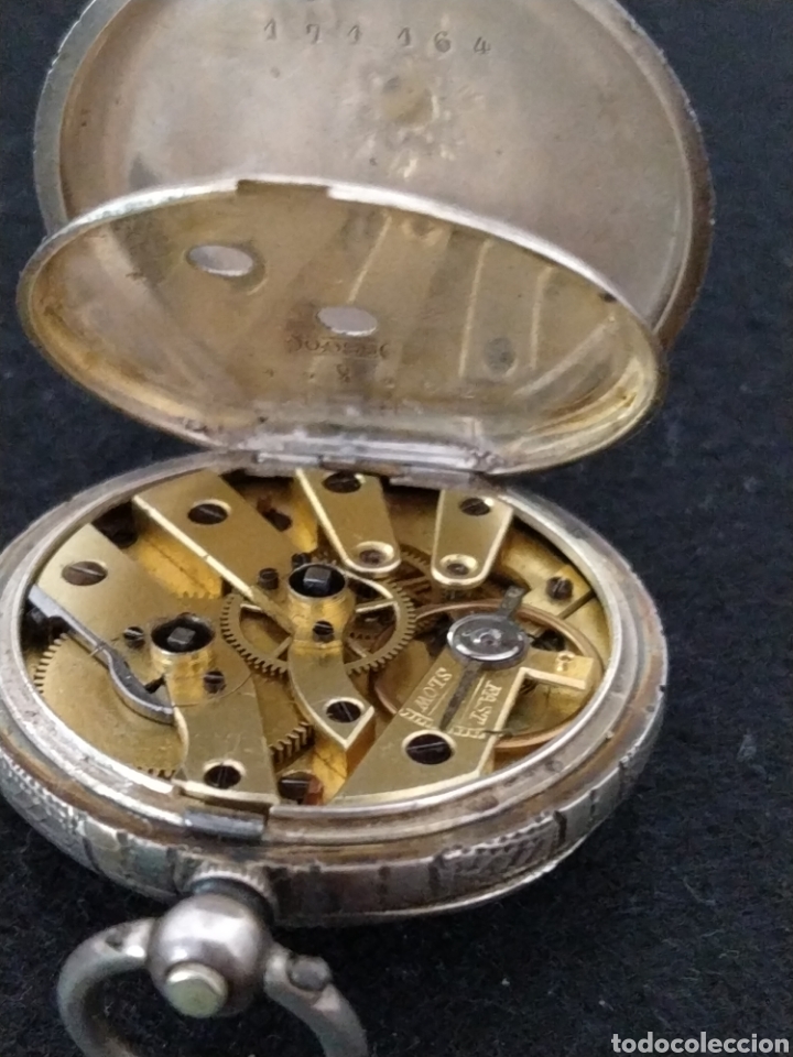 Relojes de bolsillo: RELOJ DE BOLSILLO DE SE&Ntilde;ORA funcionando. - Foto 3