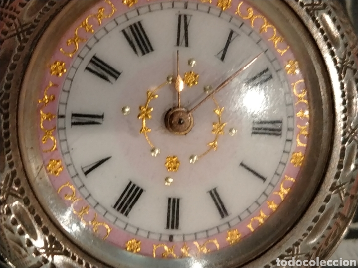 Relojes de bolsillo: RELOJ DE BOLSILLO DE SE&Ntilde;ORA funcionando. - Foto 11