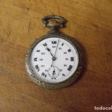 Relojes de bolsillo: ANTIGUO RELOJ BOLSILLO EN METAL-AÑO 1900-LOTE 259-61