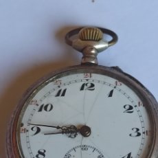 Relojes de bolsillo: RELOJ DE BOLSILLO EN PLATA 800 AÑO 1900. Lote 355530965