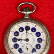 Relojes de bolsillo: ANTIGUO RELOJ DE BOLSILLO, TAMAÑO GOLIAT, NIGA.. Lote 358138250