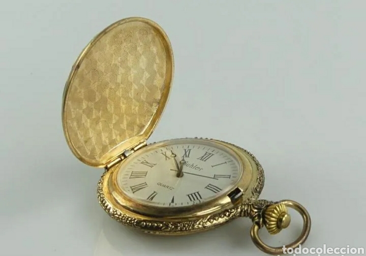 Relojes de bolsillo: Reloj de bolsillo marca Suhler - Foto 11