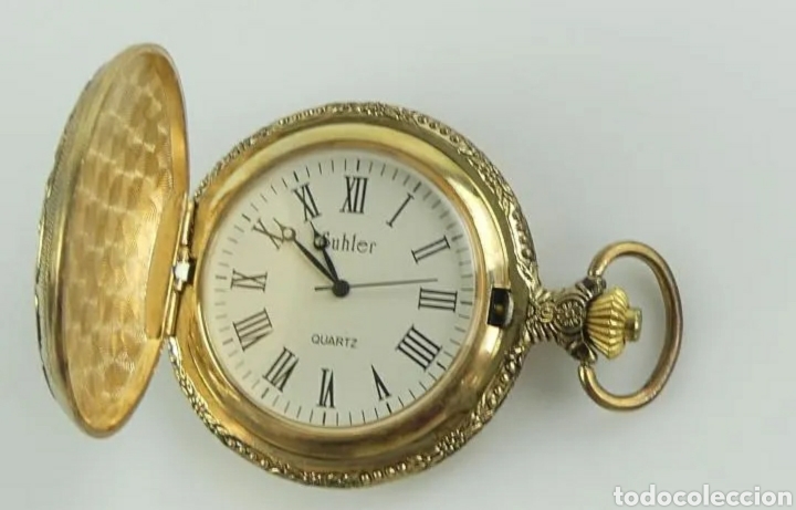 Relojes de bolsillo: Reloj de bolsillo marca Suhler - Foto 12