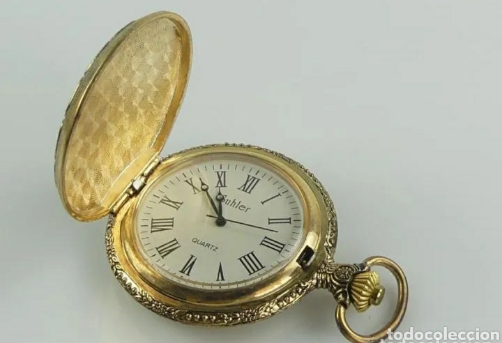 Relojes de bolsillo: Reloj de bolsillo marca Suhler - Foto 13