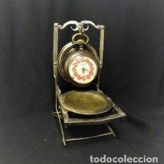 Relojes de bolsillo: CURIOSA RELOJERA EN FORMA DE HAMACA.RELOJ BOLSILLO.. Lote 358455685