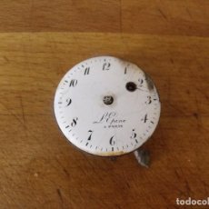 Relojes de bolsillo: ANTIGUA MAQUINARIA DE RELOJ BOLSILLO COQ-FRANCIA -AÑO 1840-LOTE 259-67. Lote 363854780