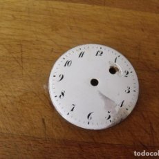Relojes de bolsillo: ANTIGUA ESFERA EN PORCELANA PARA MAQUINARIA TIPO COQ-FRANCIA AÑO 1840-LOTE 259-67. Lote 363856335