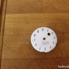 Relojes de bolsillo: ANTIGUA ESFERA EN PORCELANA PARA MAQUINARIA TIPO COQ-FRANCIA AÑO 1840-LOTE 259-67. Lote 363856500