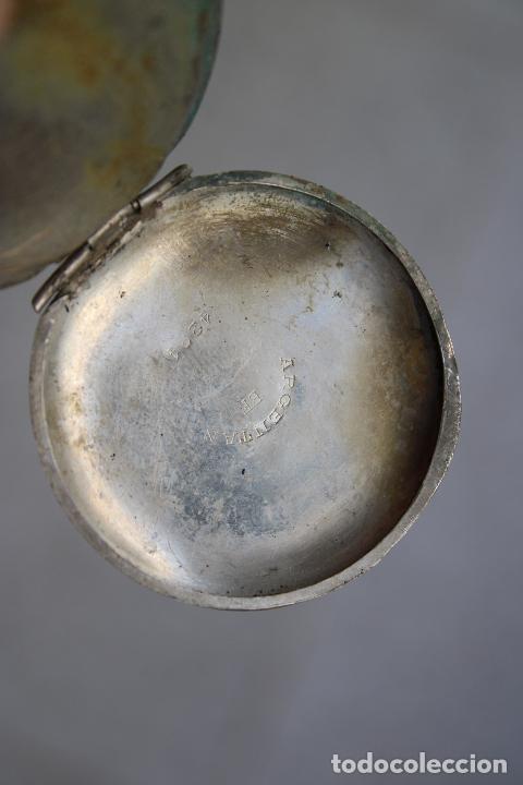 Relojes de bolsillo: reloj de bolsillo de plata - Foto 4