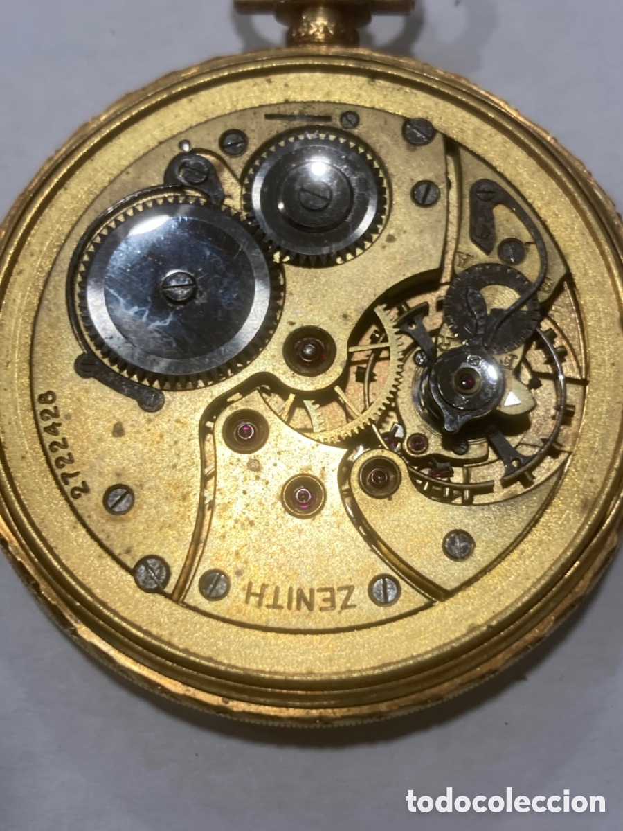 Relojes de bolsillo: Reloj zenith oro 18k - Foto 5