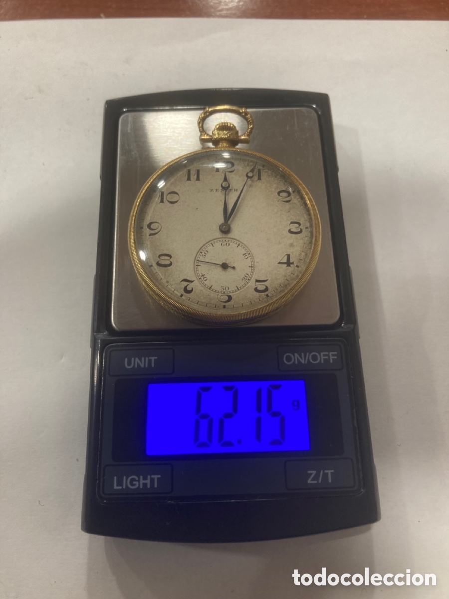 Relojes de bolsillo: Reloj zenith oro 18k - Foto 7