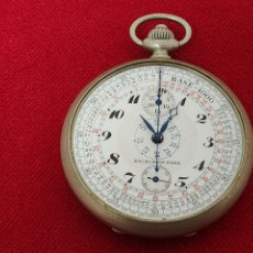 Relógios de bolso: RELOJ EXCELSIOR PARK DE BOLSILLO FUNCIONA LE FALTA EL CRISTAL. MIDE 50.9 MM DIAMETRO. Lote 379713559