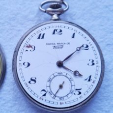 Relojes de bolsillo: RARO OMEGA TISSOT BOLSILLO CUERDA MANUAL CALIBRE 43 MILITAR