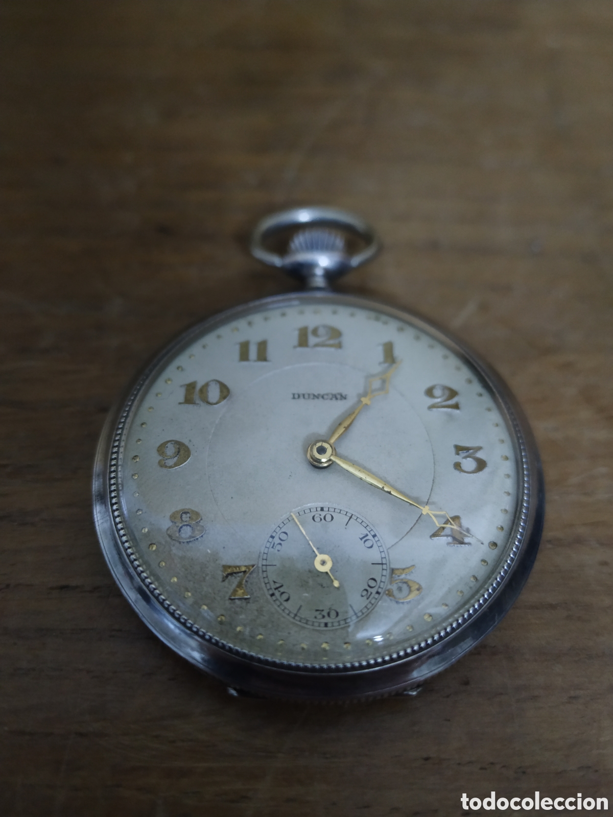 Relojes de bolsillo: Reloj de bolsillo DUNCAN de plata - Foto 3