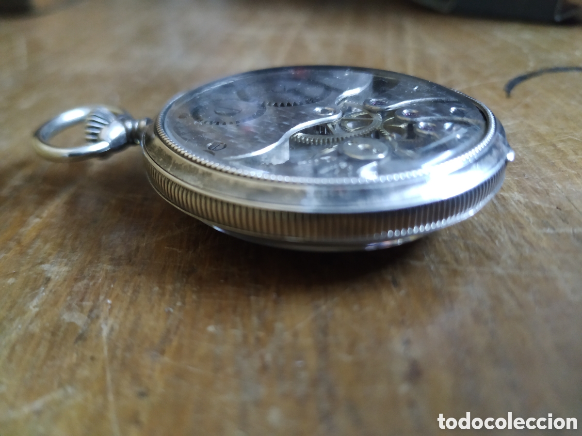 Relojes de bolsillo: Reloj de bolsillo DUNCAN de plata - Foto 4