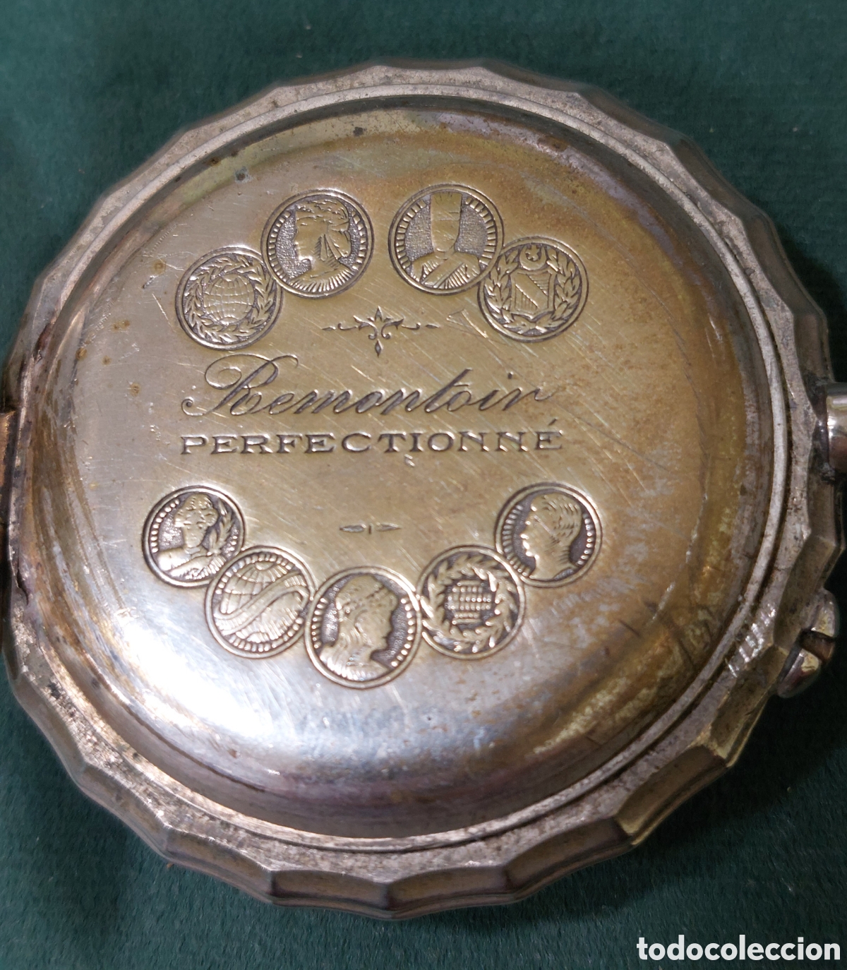 Relojes de bolsillo: RELOJ DE BOLSILLO CHRONOM&Eacute;TRE. FUNCIONA BIEN. - Foto 9