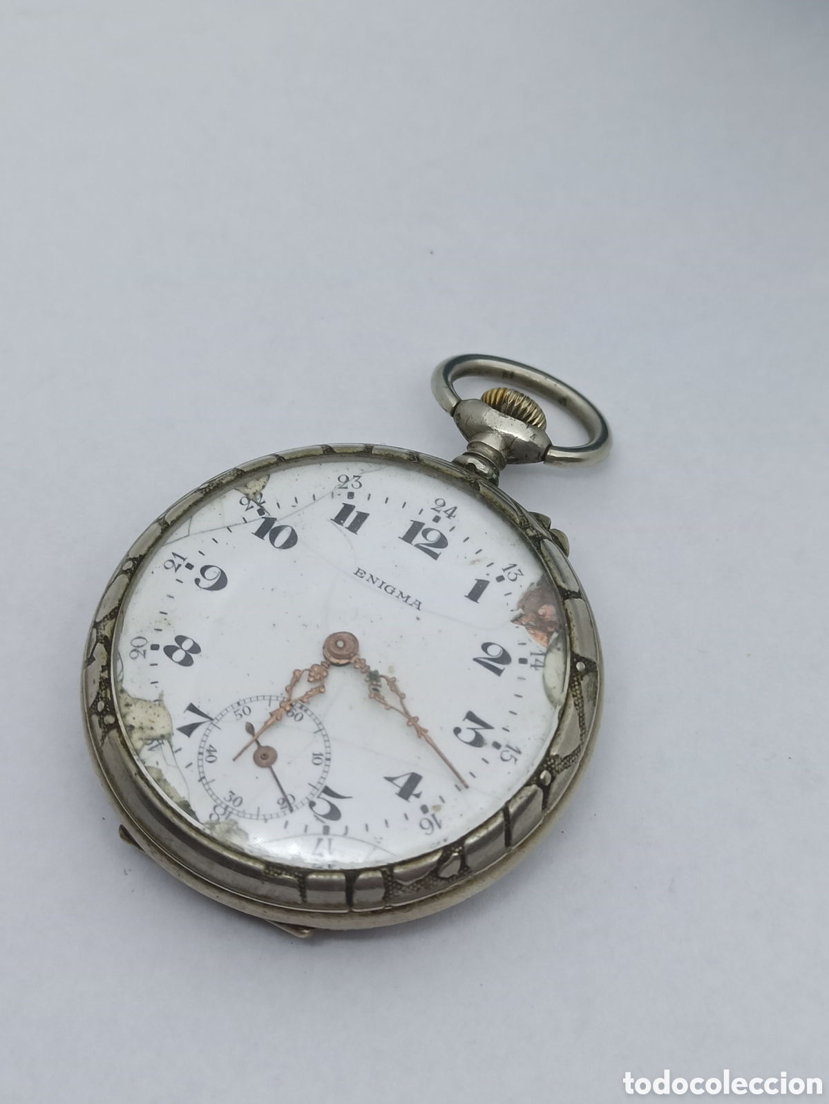 Relojes de bolsillo: Reloj de bolsillo Enigma - Foto 4