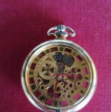 Relojes de bolsillo: RELOJ DE BOLSILLO TIPO ESQUELETO. Lote 395953959