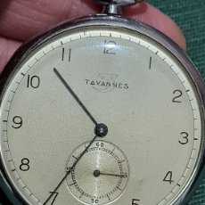 Relojes de bolsillo: ANTIGUO RELOJ BOLSILLO CARGA MANUAL TAVANNES