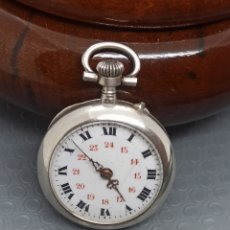Relojes de bolsillo: RELOJ DE BOLSILLO EN PLATA DE LEY 800