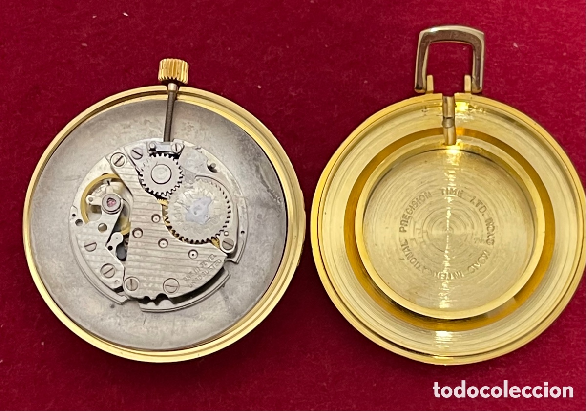 Relojes de bolsillo: Reloj De Bolsillo de carga, manual, Koryvent. Funcionando. - Foto 4