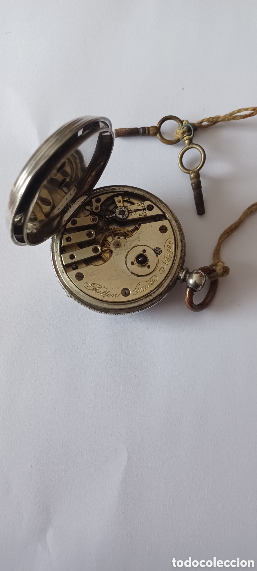 Relojes de bolsillo: Rel&oacute;gio de Bolso Prata - Foto 4