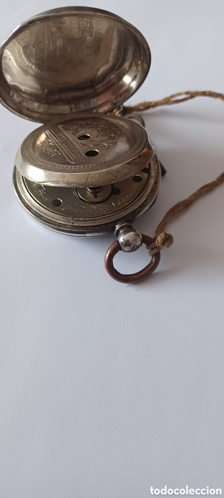Relojes de bolsillo: Rel&oacute;gio de Bolso Prata - Foto 5