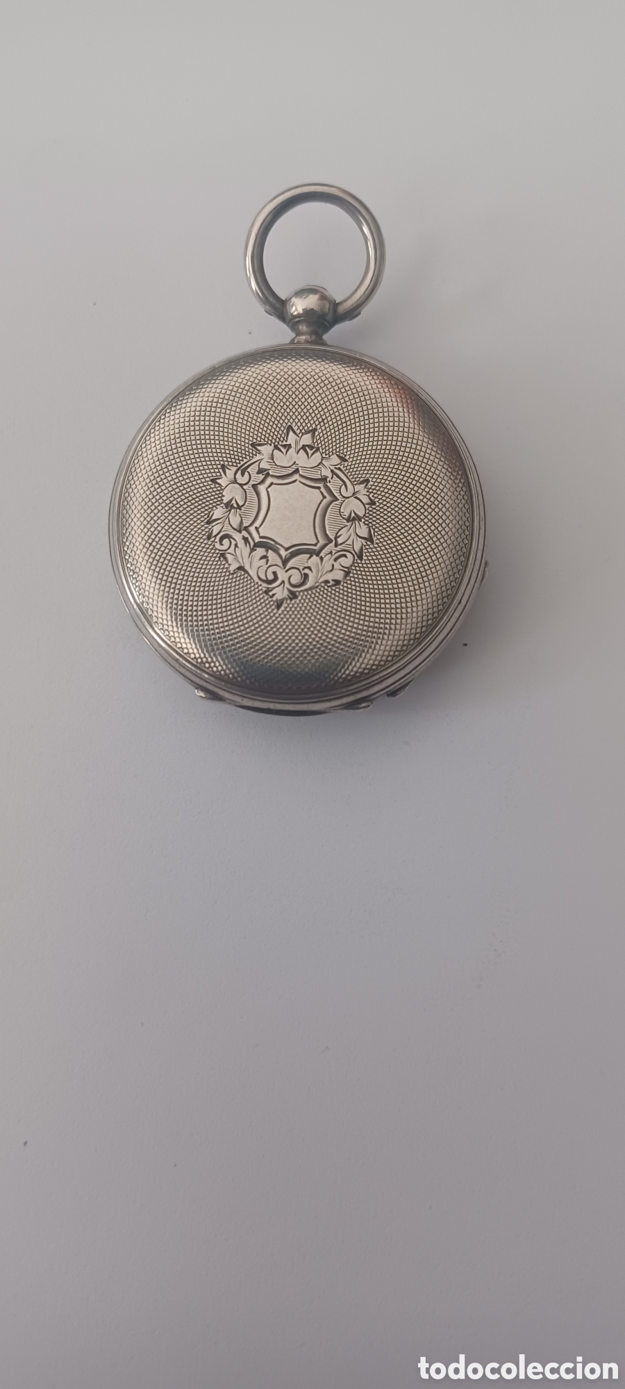 Relojes de bolsillo: Rel&oacute;gio de Bolso de chave, Prata - Foto 2