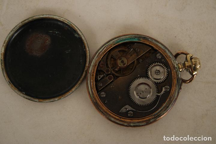 Relojes de bolsillo: antiguo reloj de bolsillo - Foto 4
