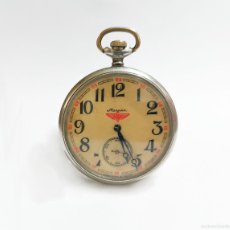Relojes de bolsillo: RELOJ DE BOLSILLO RUSO - CARGA MANUAL A CUERDA - AÑOS 40-50 - WWII