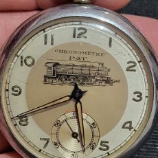 Relojes de bolsillo: ANTIGUO RELOJ BOLSILO CARGA MANUAL CHRONOMETRE PAT