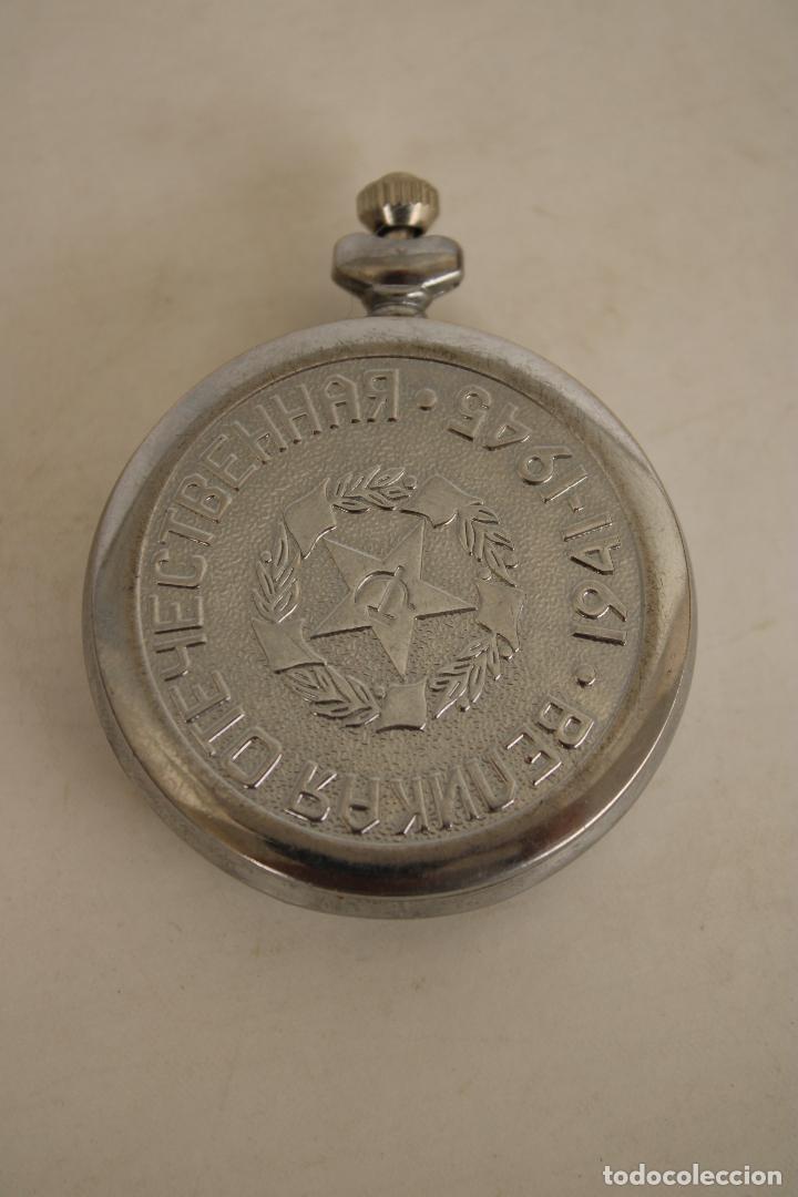 Relojes de bolsillo: reloj de bolsillo ussr molnija automatico - Foto 3