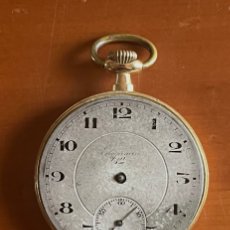 Relojes de bolsillo: RELOJ DE BOLSILLO ORO 18 KL - ELEGANCIA 1ª - EN FUNCIONAMENTO