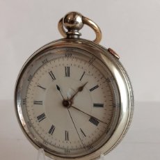 Relojes de bolsillo: RELOJ DE BOLSILLO - CRONÓGRAFO DE FINALES DEL SIGLO XIX