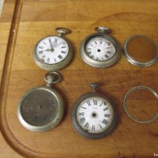 Relojes de bolsillo: GRAN LOTE DE PIEZAS PARA REPARACION DE RELOJE BOLSILLO-LOTE 558-