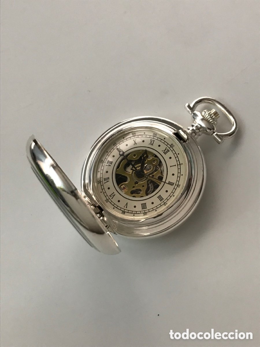 reloj bolsillo automatico,galeria del coleccion - Compra venta en  todocoleccion