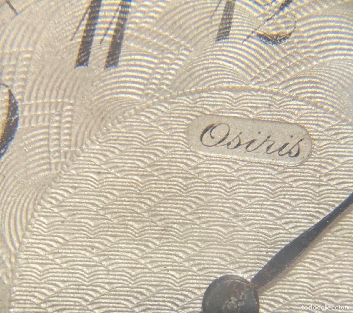 Relojes de bolsillo: Reloj de bolsillo &rdquo; 0siris&rdquo; Plata 800 - Foto 6