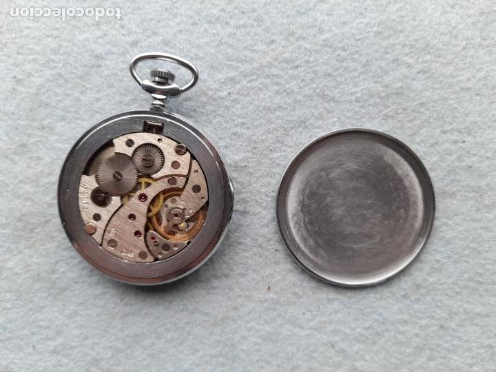 Relojes de bolsillo: Reloj de bolsillo Marca Dilord. Funcionando. - Foto 6