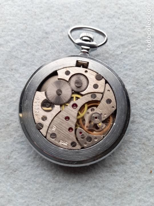 Relojes de bolsillo: Reloj de bolsillo Marca Dilord. Funcionando. - Foto 7