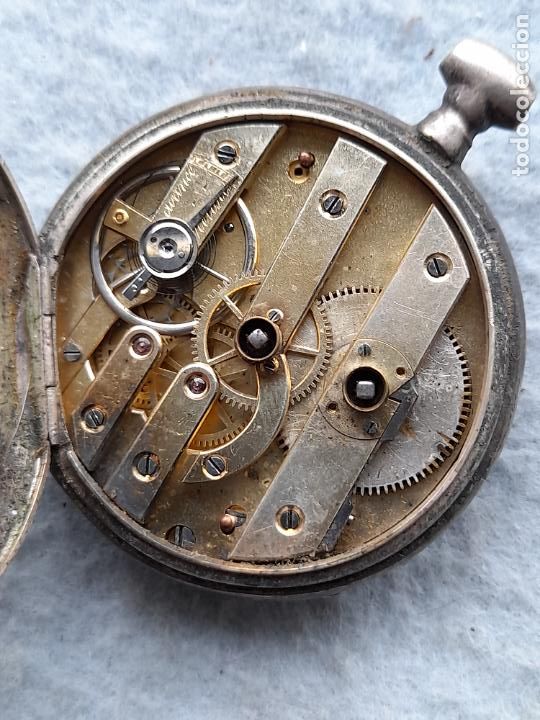 Relojes de bolsillo: Reloj de bolsillo Marca Argentan. - Foto 4