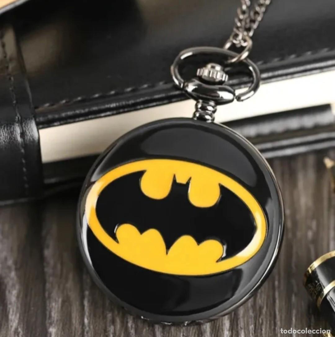 Relojes de bolsillo: Reloj de bolsillo - BATMAN - DC COMICS - con Cadena - Nuevo - Foto 5