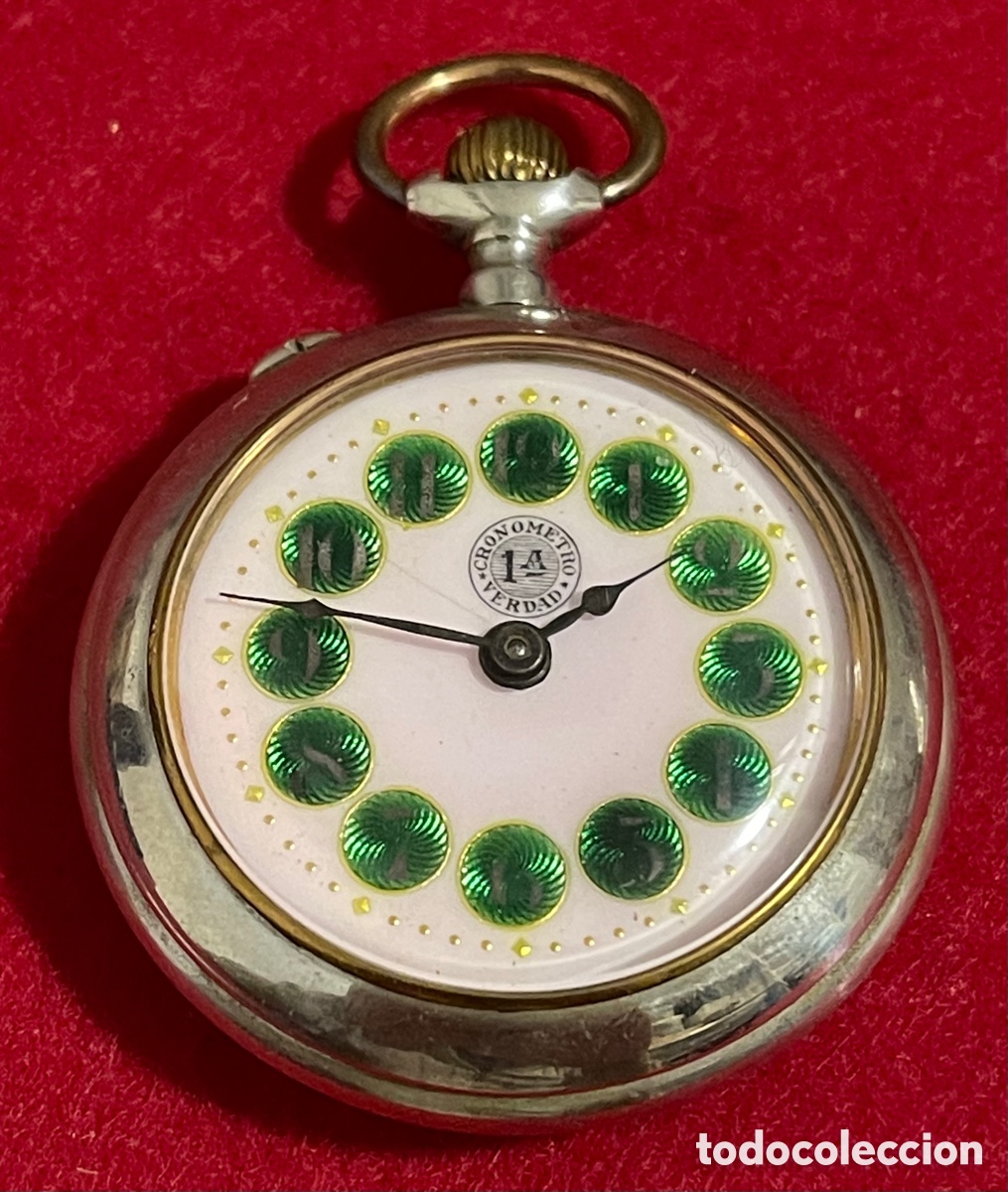 reloj cronometro antiguo de bolsillo ratrapante - Compra venta en  todocoleccion