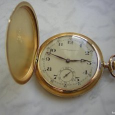 Relojes de bolsillo: RELOJ DE BOLSILLO “V&C” VACHERON & CONSTANTIN DE ORO 18 KT (KILATES) 3 TAPAS AÑO 1900-1905
