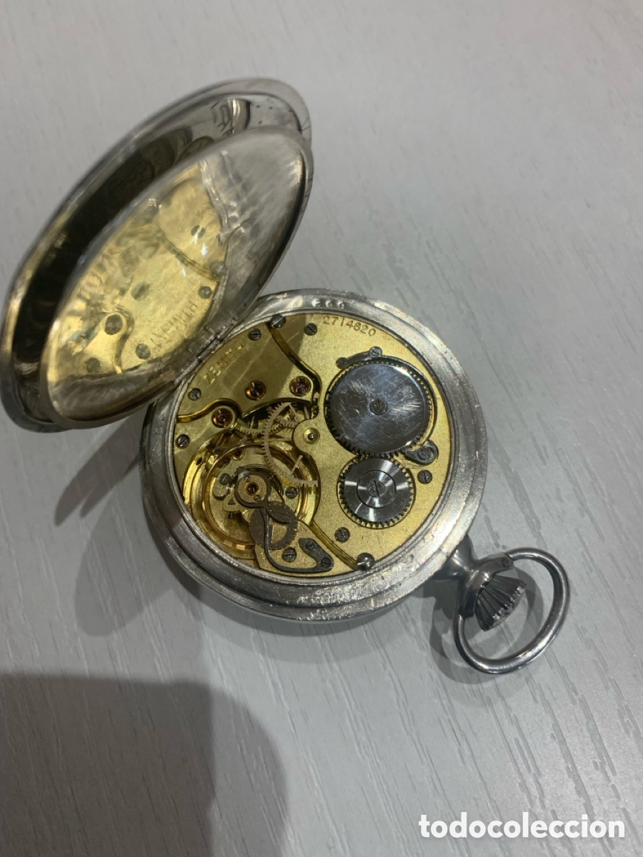 Relojes de bolsillo: Reloj Zenith en plata - Foto 9