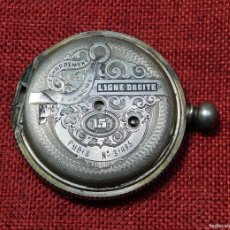 Relojes de bolsillo: PAUL BERTUL FLEURTER ANTIGUO RELOJ DE BOLSILLO - 60 MM DE DIAMETRO DE CAJA