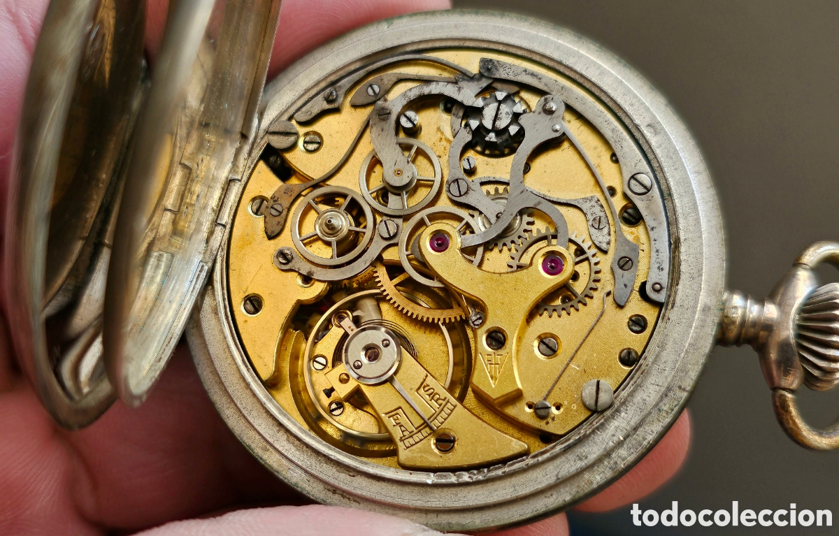 Relojes de bolsillo: CRONOGRAFO DE BOLSILLO. - Foto 6