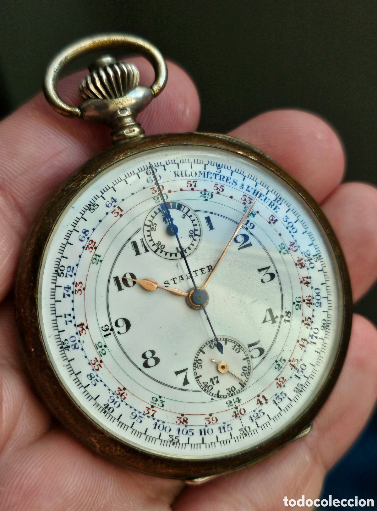 Relojes de bolsillo: CRONOGRAFO DE BOLSILLO. - Foto 2
